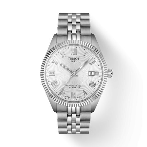 Tissot Ballade 39 Powermatic 80 Stainless Steel / Silver / Bracelet